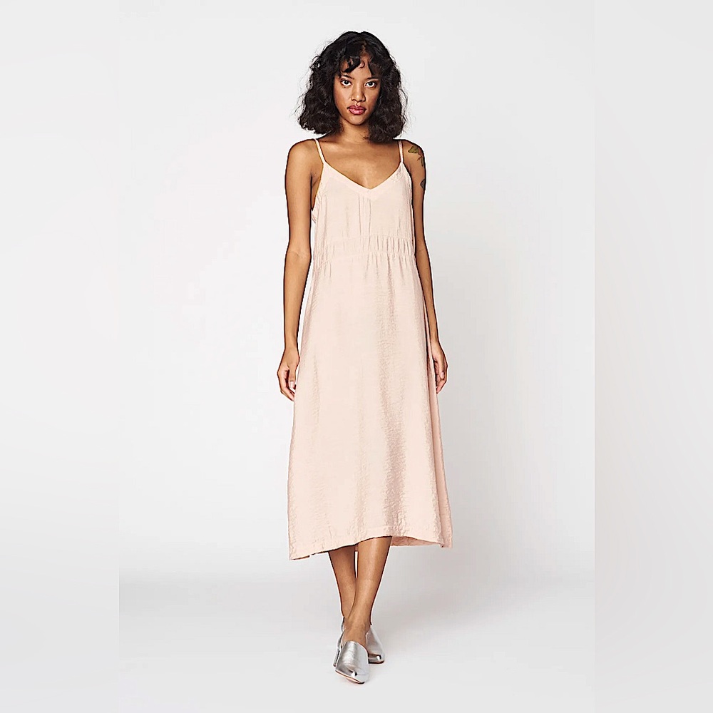 Lacausa Alma Slip Dress in Dusty Pink